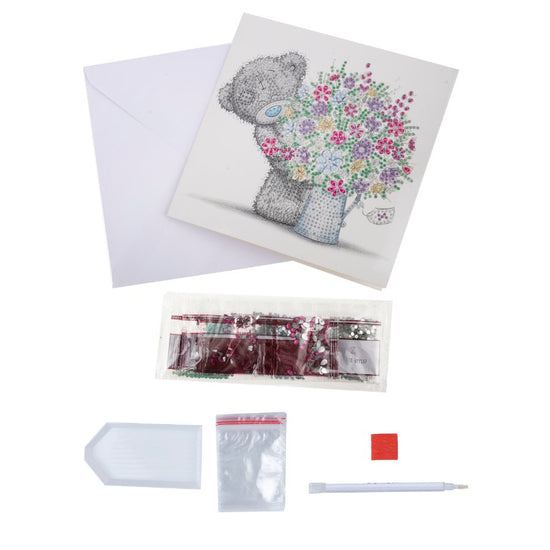 "Someone Special" Tatty Teddy Crystal Art Card - 18x18cm Content 