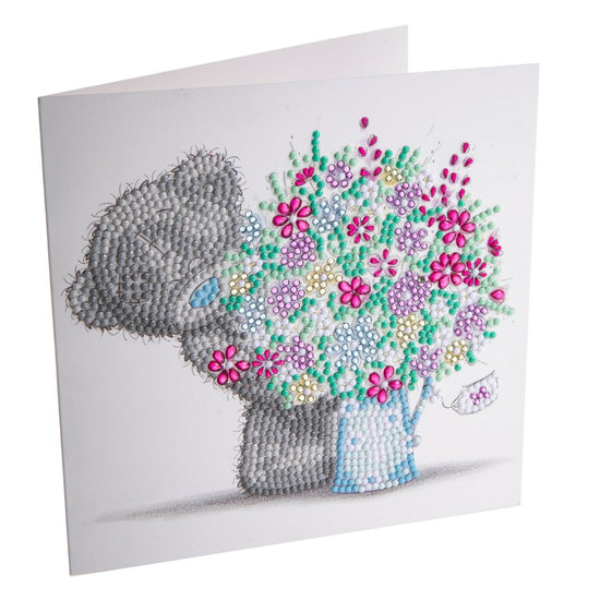 "Someone Special" Tatty Teddy Crystal Art Card - 18x18cm Front 