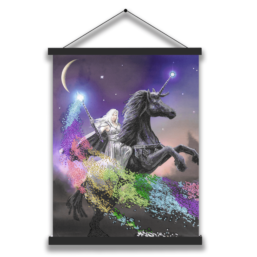 Rainbow Magic Crystal Art Scroll Kit 40x50 6