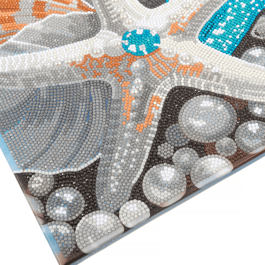 Seaside Treasures Crystal Art Framed Canvas Kit 40x50cm