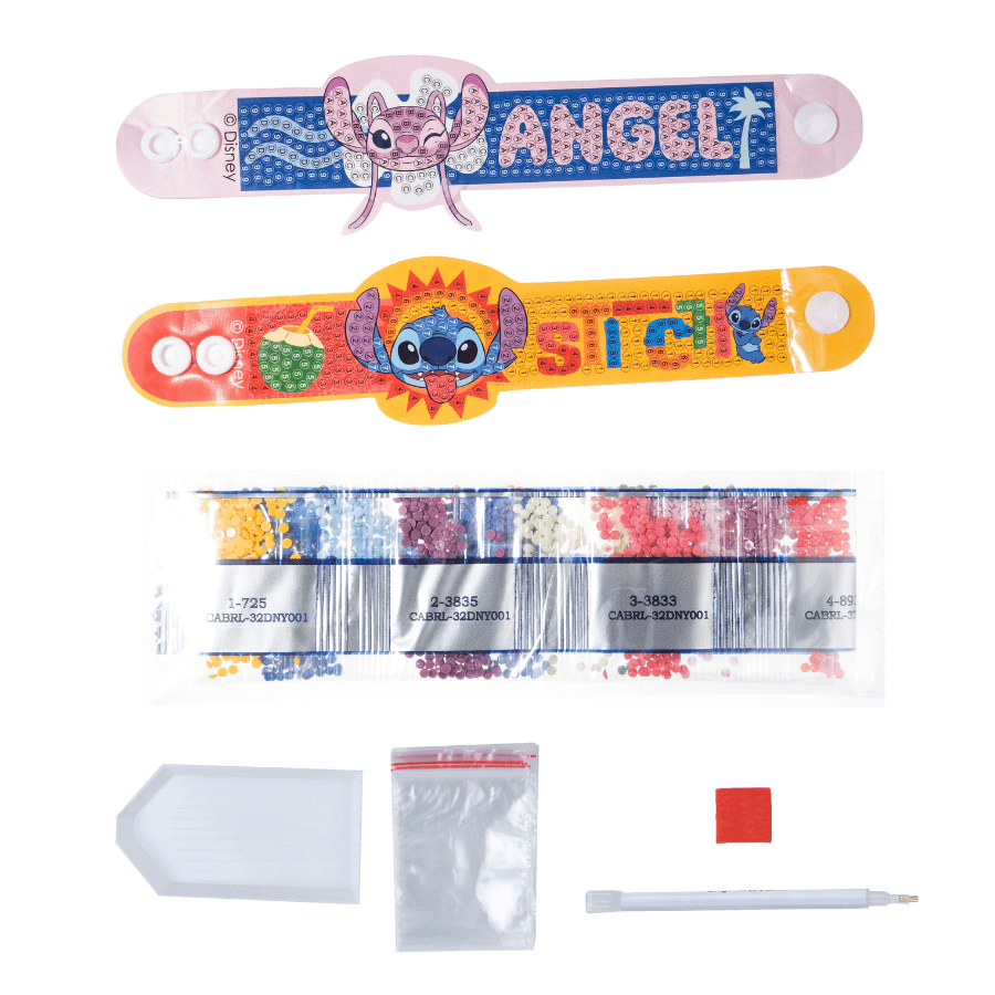 Stitch Angel Crystal Art Friendship Bracelets 2