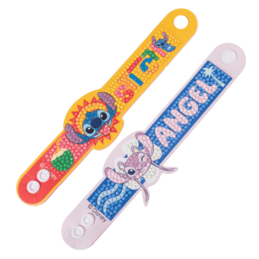 Stitch Angel Crystal Art Friendship Bracelets 4