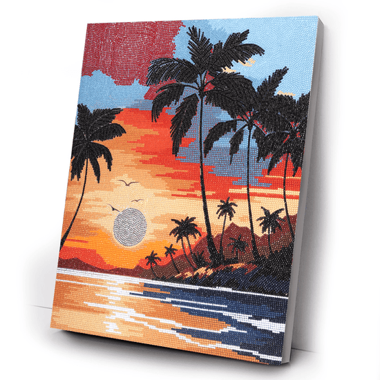 Sunset Dreams Crystal Art Canvas Kit 40x50 13