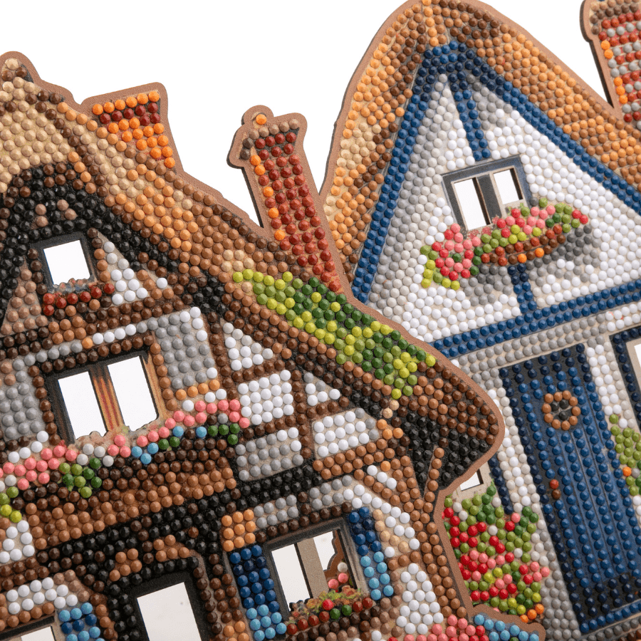 Thatched Trio Crystal Art 3D Buildable Scene Kit