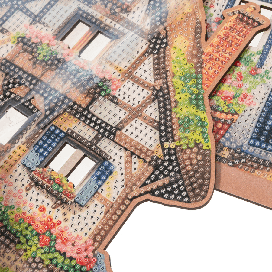 Thatched Trio Crystal Art 3D Buildable Scene Kit