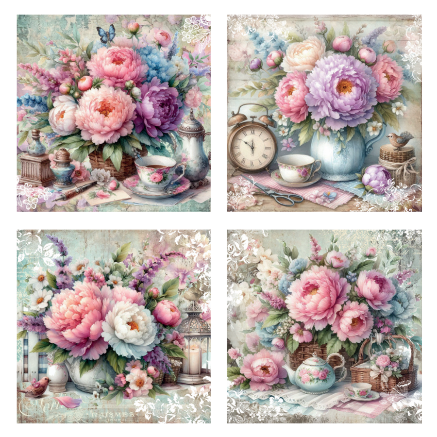 Vintage Summer Collection Card Making Kit x 24 Cards