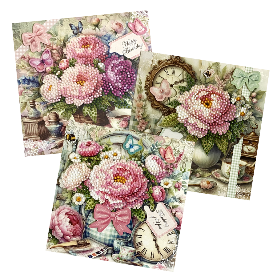 Vintage Summer Collection Card Making Kit x 24 Cards