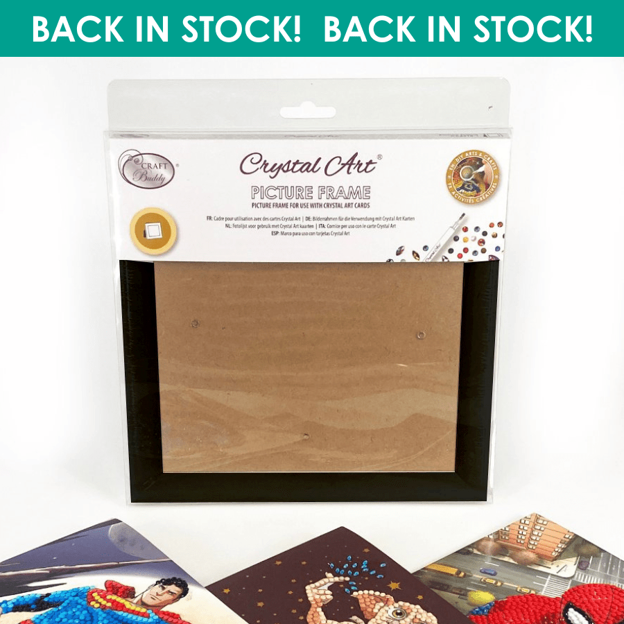 Crystal Art Card Frame - Black