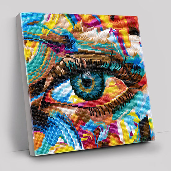 "Creative Eye" Crystal Art Canvas Kit 30x30cm