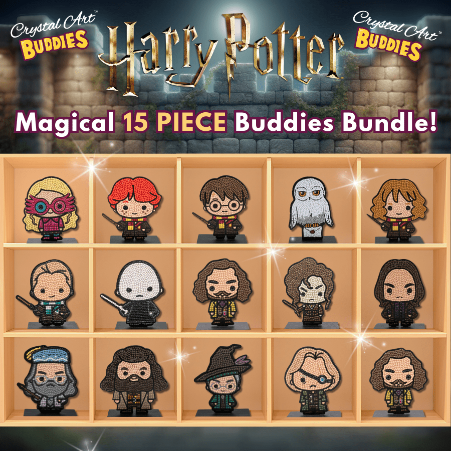Harry Potter Crystal Art Buddies – Complete Bundle x15