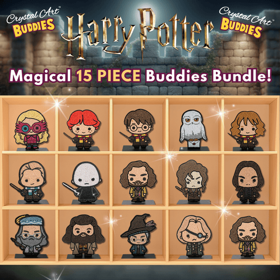 Harry Potter Crystal Art Buddies – Complete Bundle x15