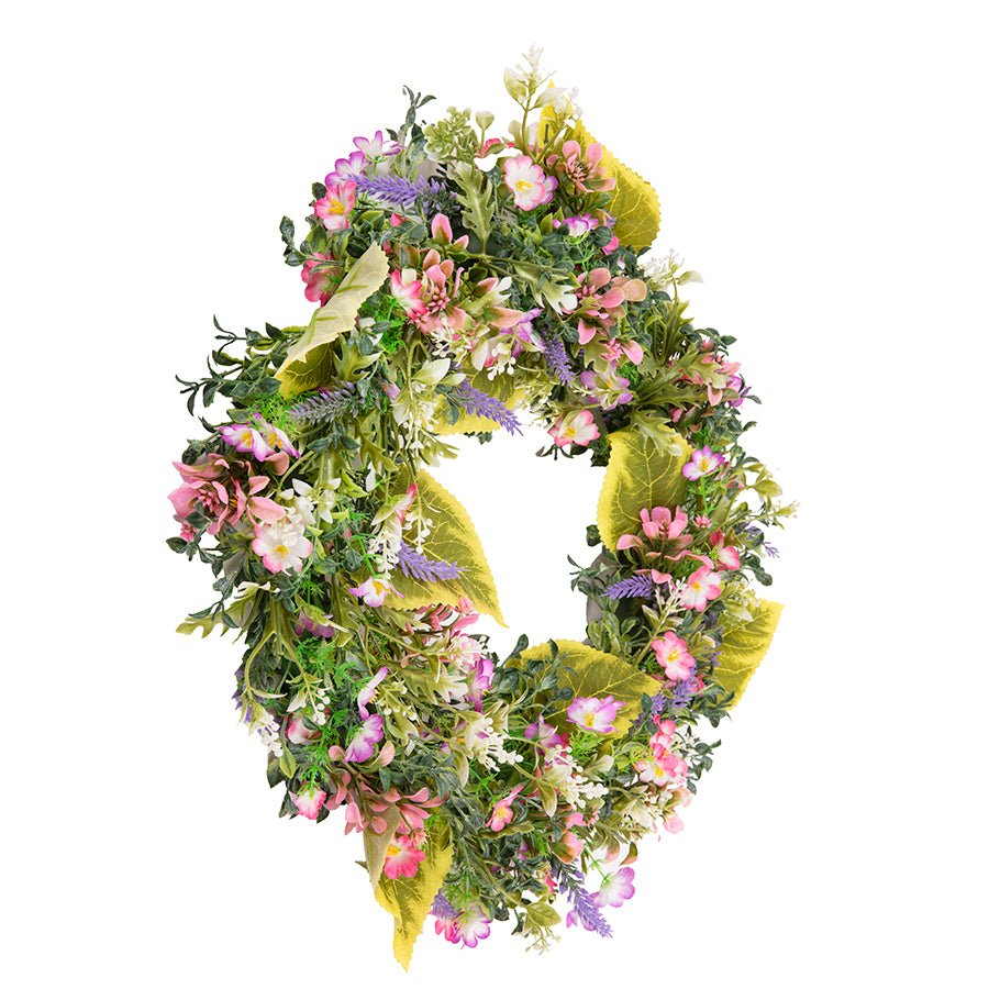 "Sweet Wildflower" Forever Flowerz Wreath side