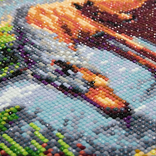 "Fell Ponies" Crystal Art Canvas Kit 30x30cm