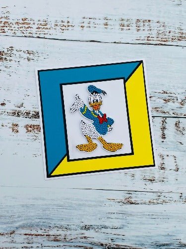 Donald Duck Crystal Art A6 Stamping Set - Frame 1