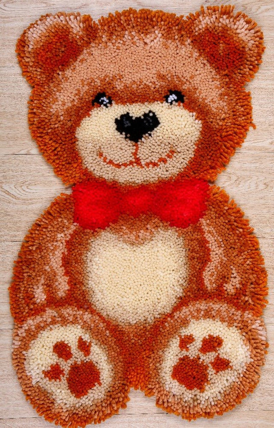 "Teddy" Latch Hook Rug Kit 42*73cm