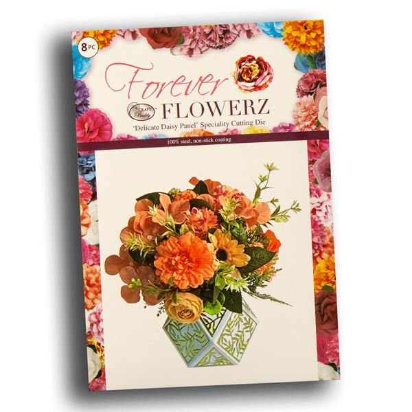 Forever Flowerz Delicate Daisy Panel Die Set