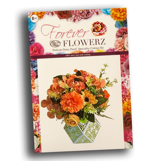 Forever Flowerz Delicate Daisy Panel Die Set