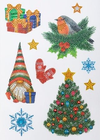 Craft Buddy Crystal Art Wall Sticker Sheets