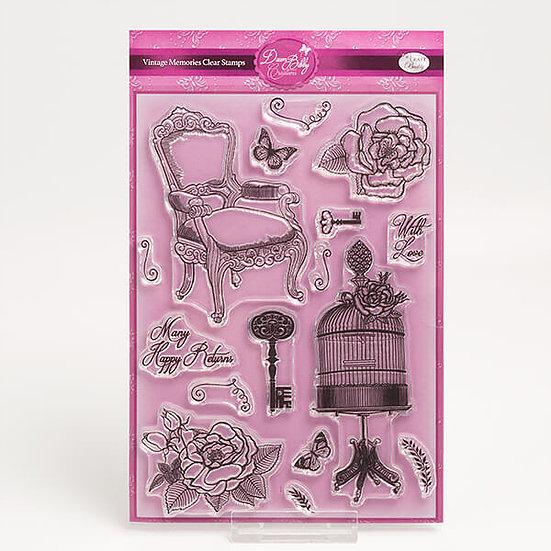 Vintage Memories Clear Stamp Set (DBS06)