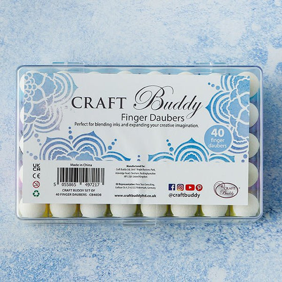 Craft Buddy Set of 40 Finger Daubers