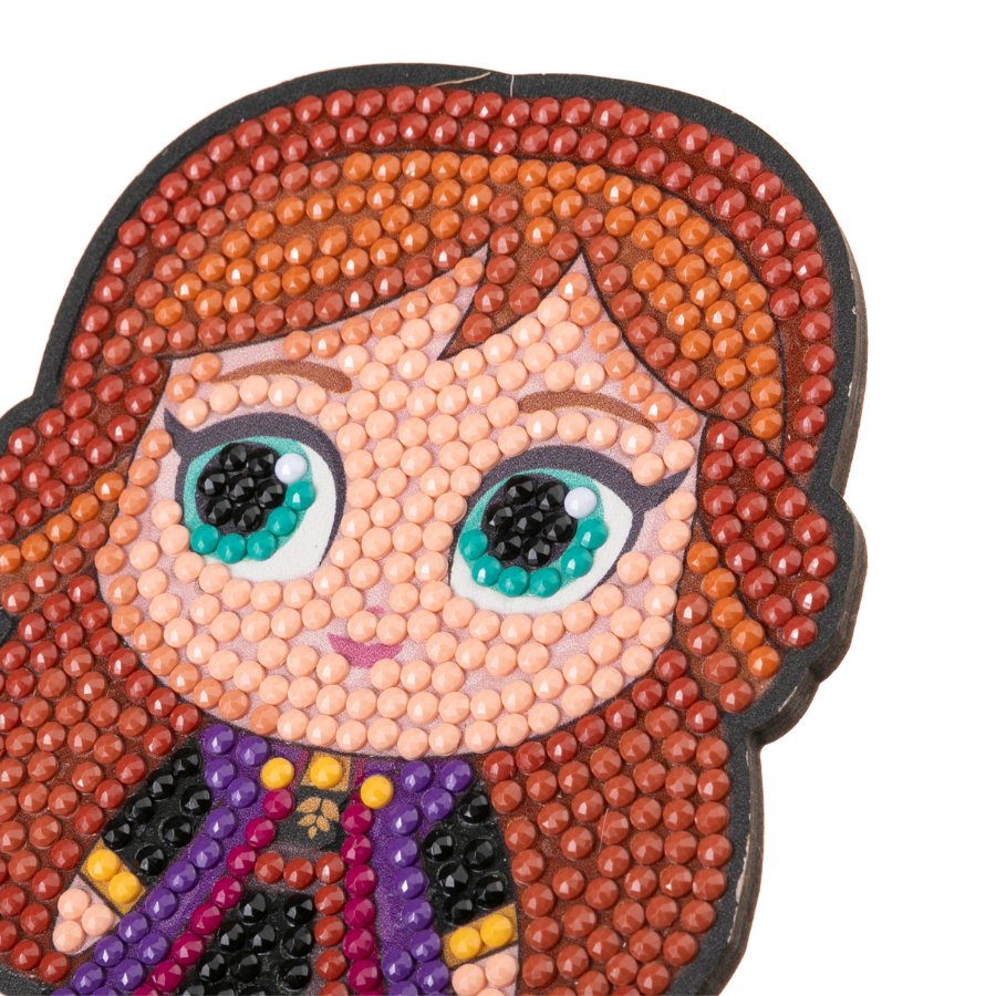 "Anna" Crystal Art Buddies Disney Series 3 Close Up