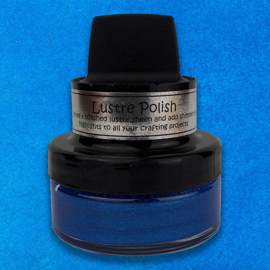 Cosmic Shimmer Lustre Polish 50ml - Blue Allure