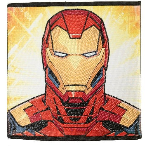 Ironman Crystal Art Foldable Storage Box 30x30cm Front 