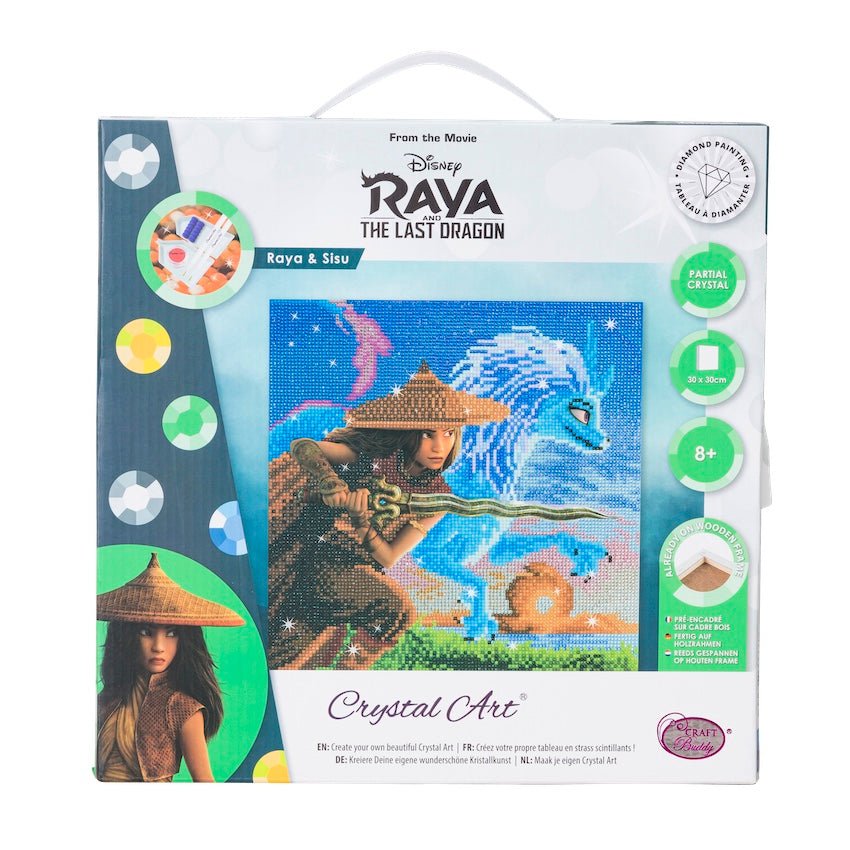 "Raya & Sisu" Crystal Art Kit 30x30cm