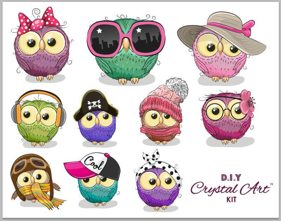 "Owl Life" Sticker Set of 10