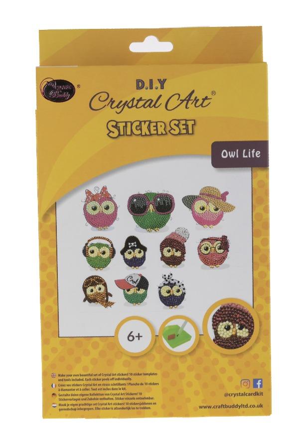 "Owl Life" Sticker Set of 10
