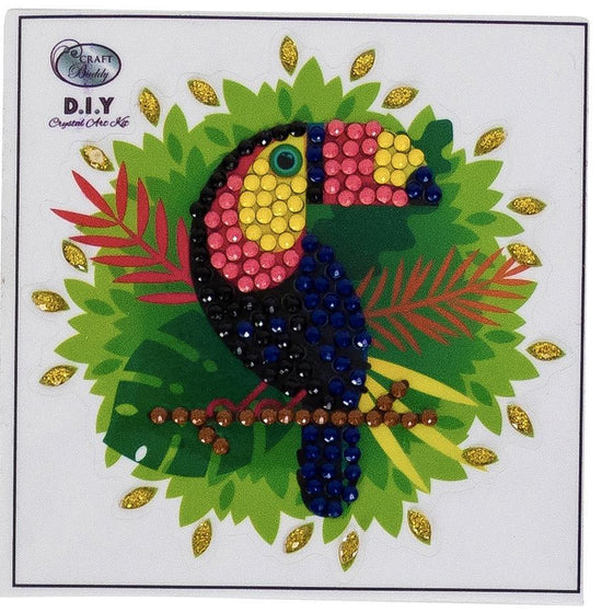 "Toucan" Crystal Art Motifs (With Tools)