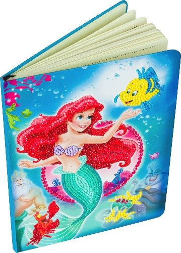 "The Little Mermaid" Crystal Art Notebook