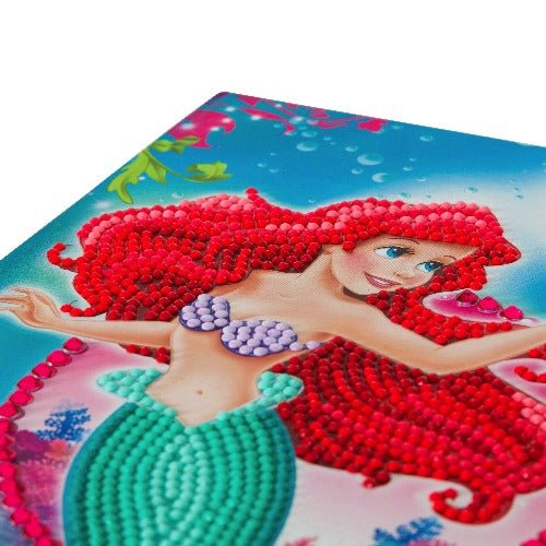 "The Little Mermaid" Crystal Art Notebook