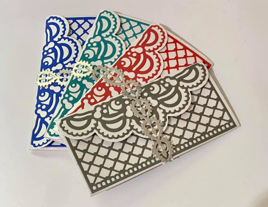 Craft Buddy Decorative Lattice Gifting Wallet Die Set