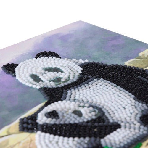"Panda" Crystal Art Card Kit