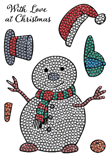 Friendly Snowman - Artwork