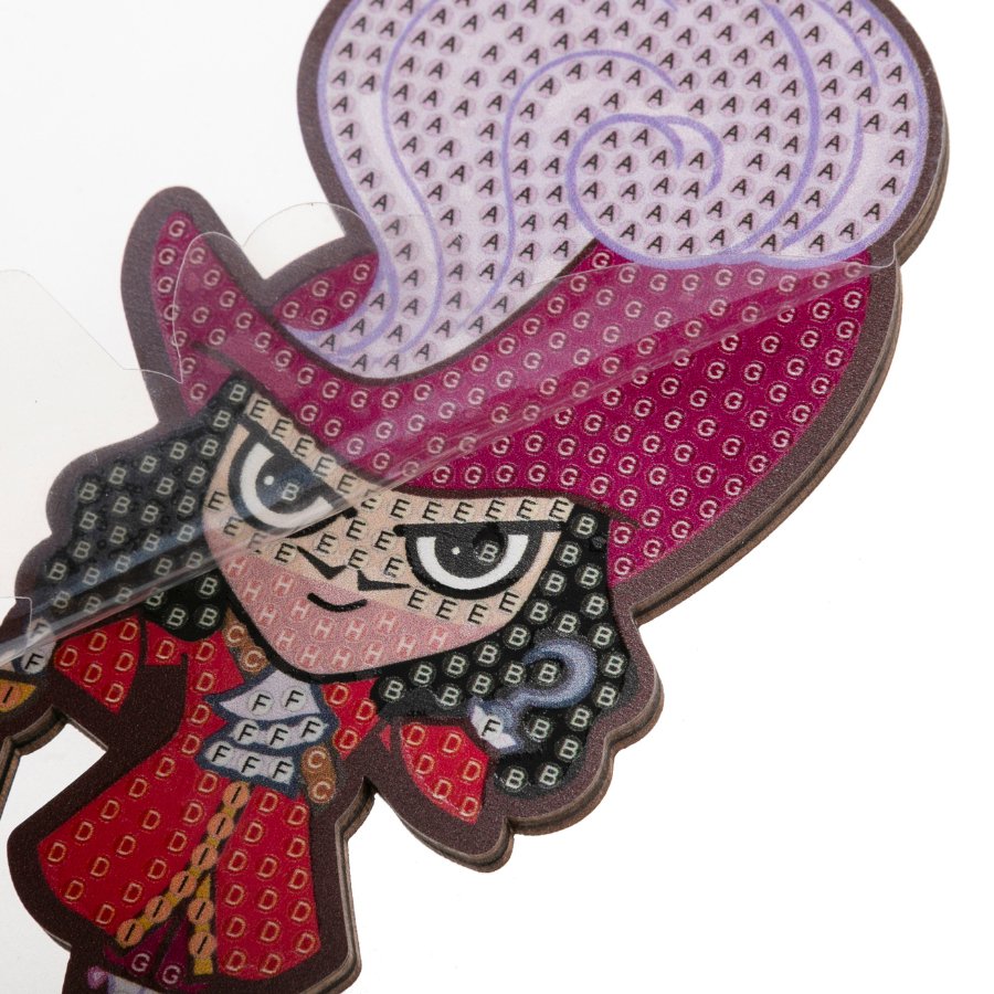 "Captain Hook" Crystal Art Buddies Disney Series 3 Before