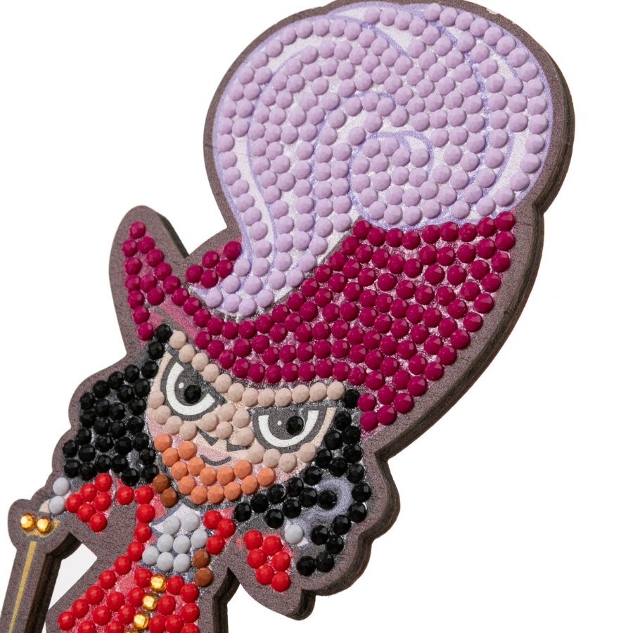 "Captain Hook" Crystal Art Buddies Disney Series 3 Close Up