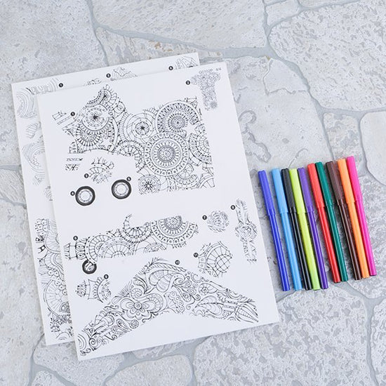 Craft Buddy 3D Colour Me Puzzle Starter Kit