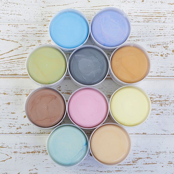 CP00-COMP: Craft Buddy Chalk Paint Complete Collection - 50ml x 10 colours