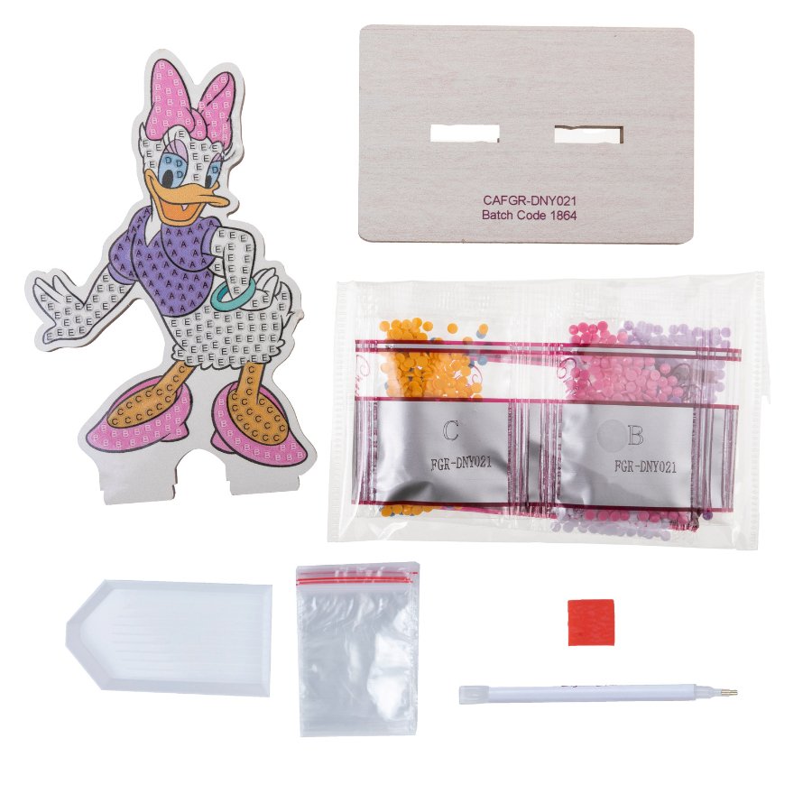 "Daisy Duck" Crystal Art Buddies Disney Series 3 Content