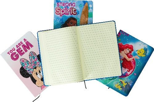 "Disney" Crystal Art Notebooks Set of 4