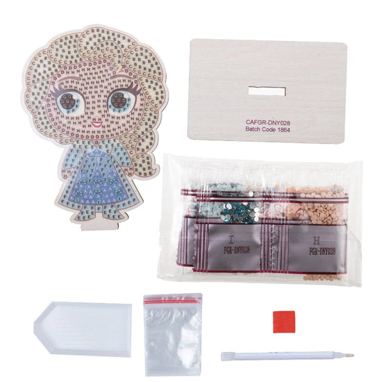 "Elsa" Crystal Art Buddies Disney Series 3 Content