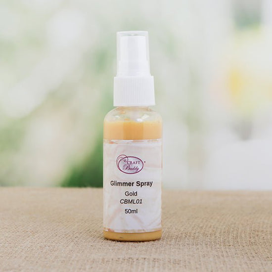 Craft Buddy Glimmer Spray 50ml - INDIVIDUAL OPTIONS AVAILABLE