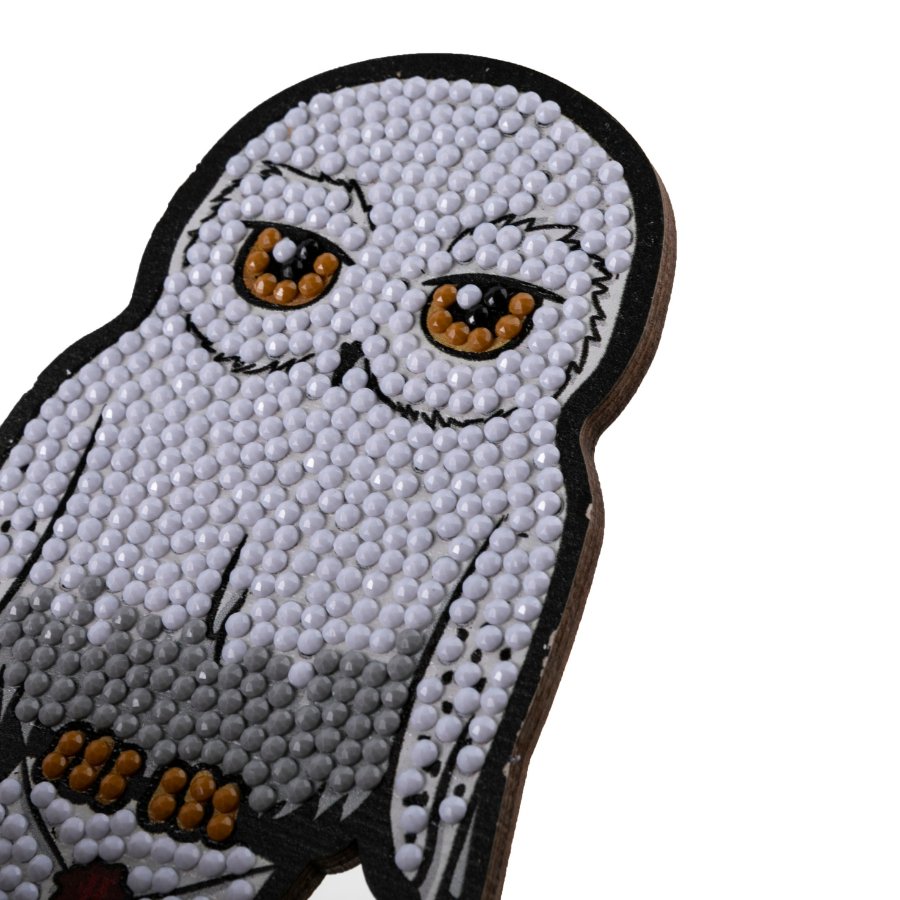 "Hedwig" Crystal Art Buddies Harry Potter Series 3 Close Up
