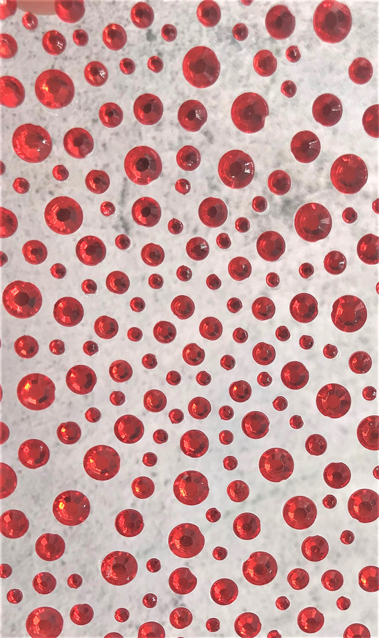 325 x 2,3,4,5mm Self Adhesive Gems