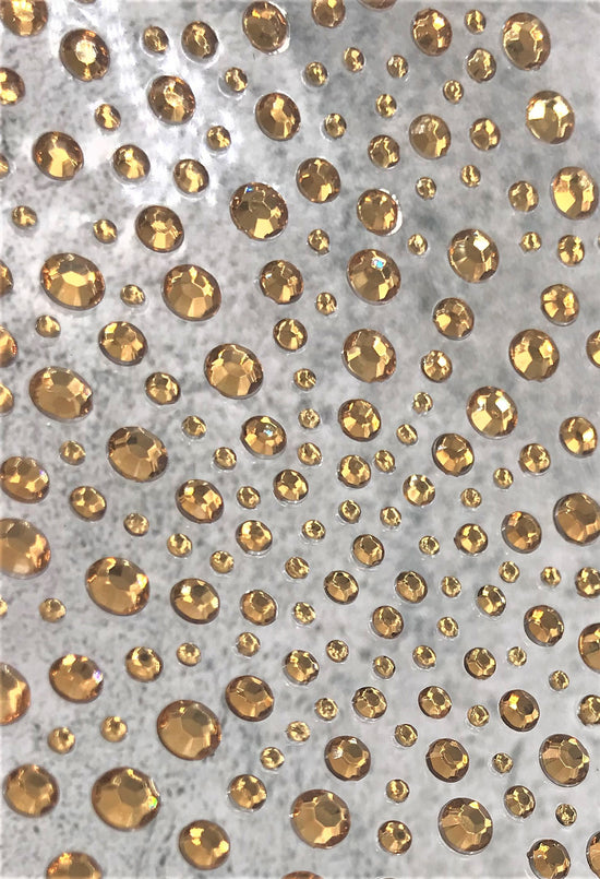 325 x 2,3,4,5mm Self Adhesive Gems