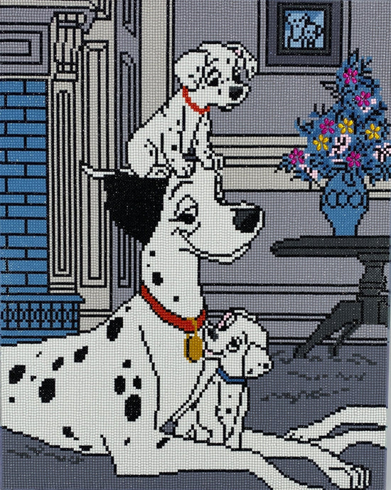 "101 Dalmatians: Pongo and Pups" Crystal Art Kit 40x50cm