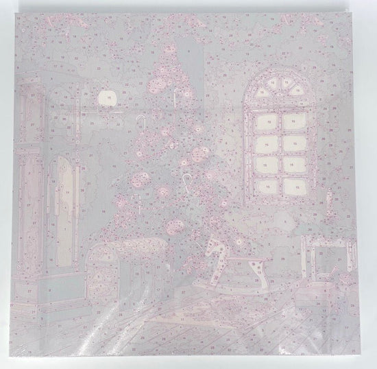 "Christmas Magic" Paint By Numb3rs Kit 50x50cm