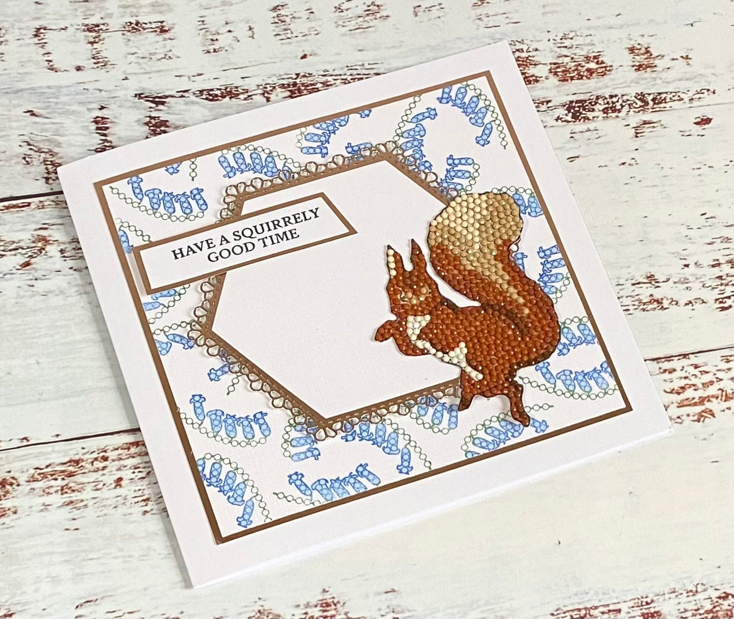 Peter Rabbit Crystal Art A6 Stamp Set - Squirrel Nutkin